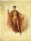 James Abbott Mcneill Whistler Famous Paintings - Dancing Girl